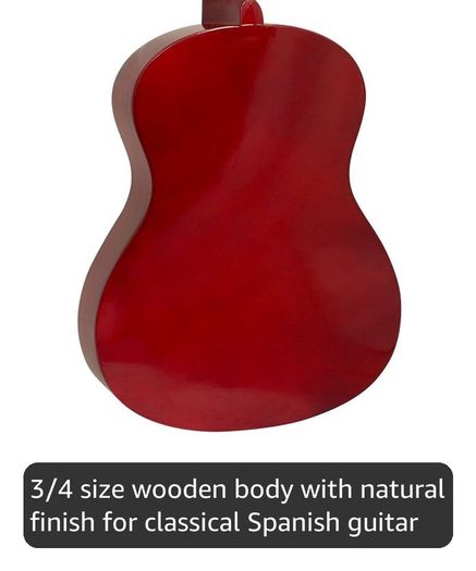 Childrens Classical Spanish Guitar Kids Pack 3/4 Size