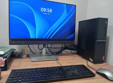 Lenovo PC i3 Office 2021 Keyboard, Mouse & WiFi