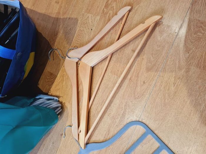Clothes hangers lot