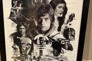 Framed Star Wars Poster