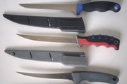Kitchen filleting knifes