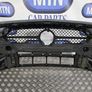 Complete Front Bumper For Mercedes C Class W206 Amg Line 22-25 Pearl White Image 4
