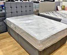 Double Bed and mattress having headboard