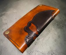 leather pouch for baccy