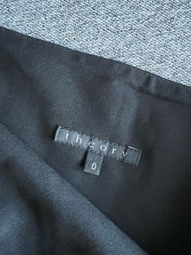 Wool Theory pleated skirt