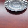 Small Silver tray with food dome Image 2