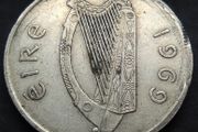 [#504] - Ireland 1969 | Irish 10d | Irish Ten Pence | Salmon | Mint ERROR
