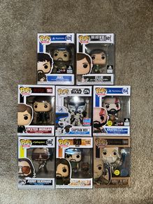 Funko Pop! Bundle x8 | PlayStation, Dexter, The Walking Dead, LOTR, Star Wars & More