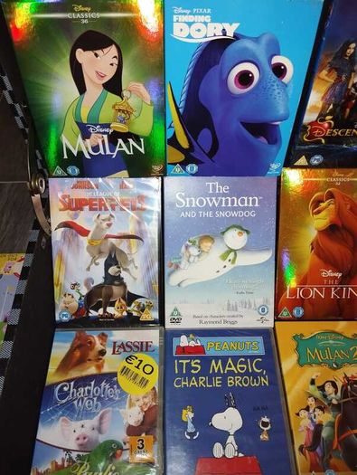 DVD Collection  Disney, Animation & Family Movies