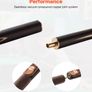 Pool Cue, 1447.8mm Jointed Snooker Cue, Snooker Cues Stick with Extension Rod & 9.5mm Leather Tip, 538g Pools Stick Image 4