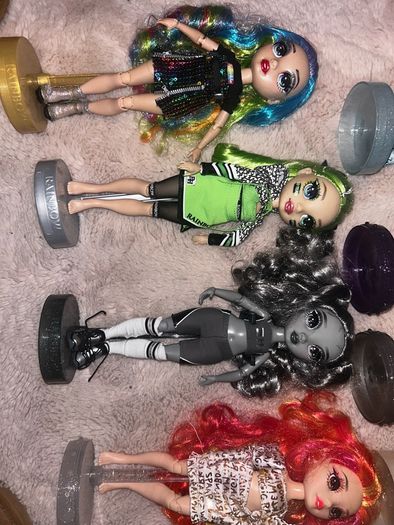 Rainbow hight doll collection and house