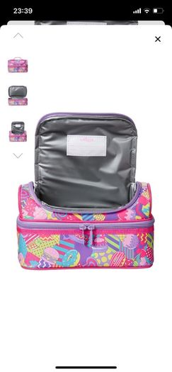 Smiggle Far Away double decker Lunch Box Brand New!