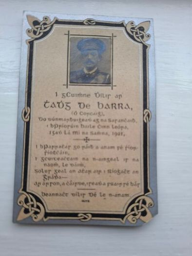 Cork IRA Memorial Cards (2)