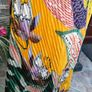 Stunning yellow floral plisse dress S M L Postage included Image 4