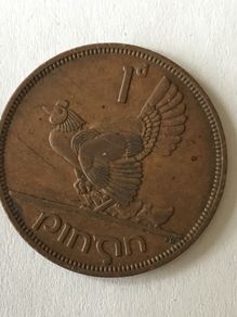 Pre Decimal Irish Penny
