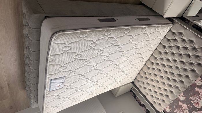 King Size Ottoman Bed and Respa Orthopaedic Mattress