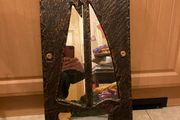 Slate sailing themed mirror postage available