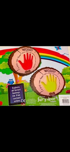Irish Fairy Door Interactive Worry Plaque - Brand New