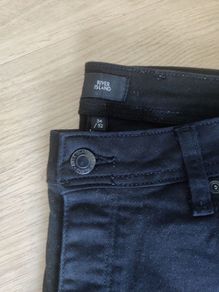 River Island Jet Black Slim Fit 34x32
