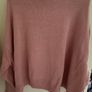 H&M Light Pink Polo-Neck Knitted Jumper Image 2