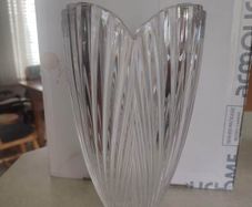 Waterford Crystal Marquis Nautic Shell 10" Vase Excellent Condition