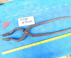 Blacksmiths Bolt Tongs.