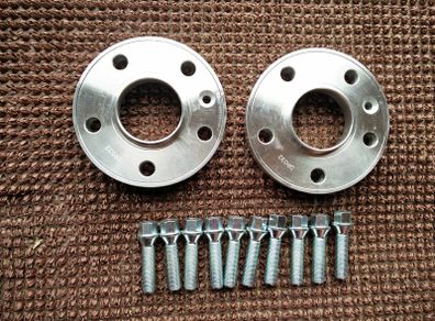 5x114.3 High Quality Aluminium Wheel Spacers 40mm per axle (20mm per side)