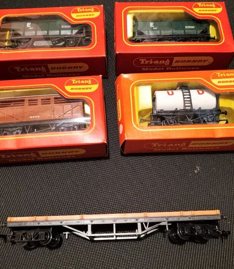 TRIANG Rail Trucks Wagons Vans