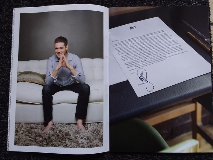Michael Buble - The Crazy Love Tour , Concert Programme - 2010/12