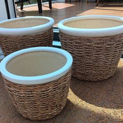 Lovely set of plant pots