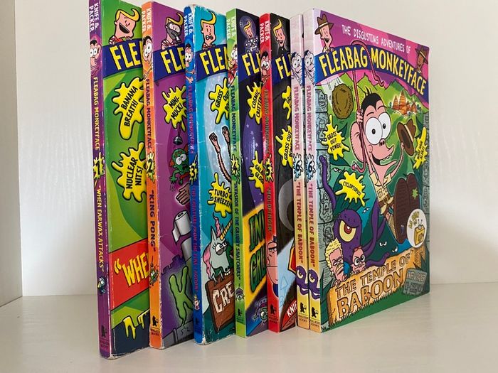 Fleabag Monkeyface Book Bundle 7 Books Includes Duplicate Volume