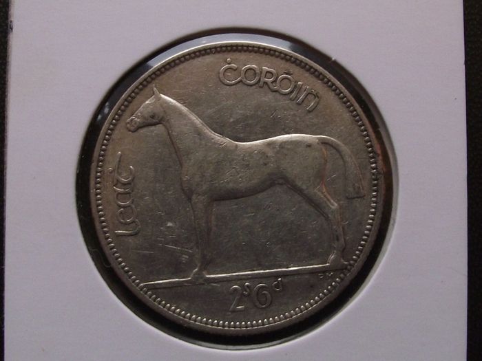 Irish Free State. 1934 Silver Half Crown