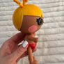 Lalaloopsy Littles Silly Hair Doll Scribbles Splash approx. 17 cm. Used Please see photos Image 8