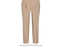 CAMBIO Kate tan cigarette style pants Sz 10UK - Bnwot -Rrp 159.90