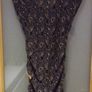 Brand New. Navy and gold lace dress Image 2