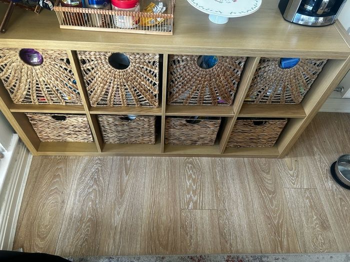 Wooden Storage Unit 8 Compartment