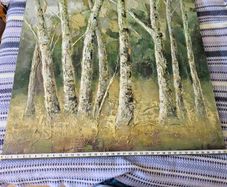 Trees, canvas art