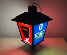 Guinness Lantern Bar Sign