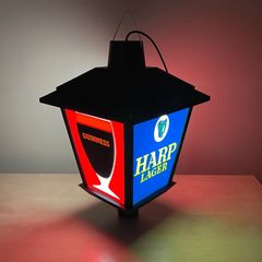 Guinness Lantern Bar Sign