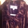 stunning new next brown fur coat size 20 Image 2