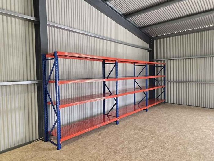 4 Tier Longspan Shelving Racking Bays Heavy Duty