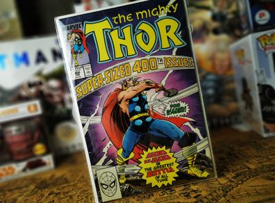 Thor #400 ! Super-Sized 400th Issue ! God vs. God in Greatest Battle Of All Time !
