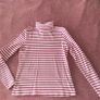 stripe polo neck Image 2