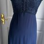 Monsoon Navy Lace Maxi Dress BNWT UK 8 Wedding Guest Bridesmaid Debs Image 6