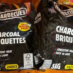 BBQ Charcoal Briquettes 4x 5kg