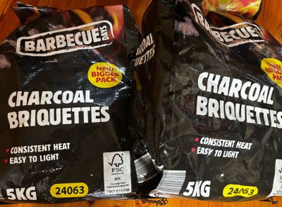 BBQ Charcoal Briquettes 4x 5kg