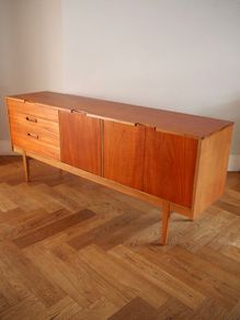 Mid Century Nathan Corsica Teak Sideboard, 1960s Vintage Retro