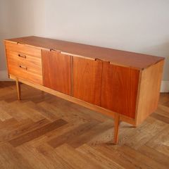 Mid Century Nathan Corsica Teak Sideboard, 1960s Vintage Retro