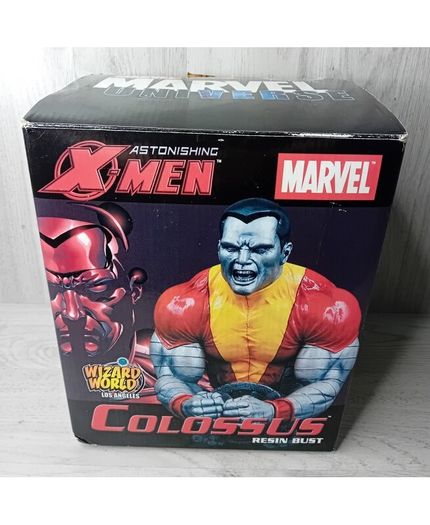 Colossus Resin Bust Chrome Edition Wizard World 2005 New Opened Box Rare No 446