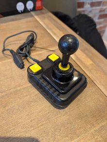 Zip Stik Super Pro (black and yellow) Joystick for Atari/Commodore #456